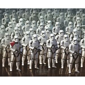 Csillagok háborúja VII (Star Wars: Az ébredő Erő) - Stormtrooper Army Plakát, (50 x 40 cm)