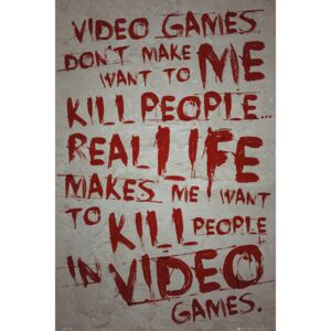Gaming - Video Games Plakát, (61 x 91,5 cm)