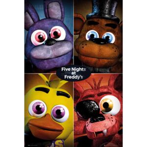 Plakát Five Nights At Freddy's - Quad, (61 x 91.5 cm)