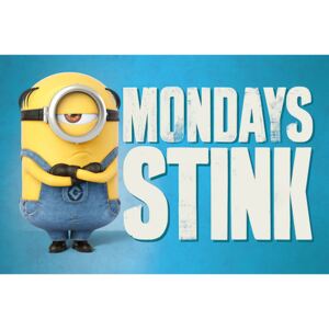 Plakát Gru 3 - Mondays stink, (91.5 x 61 cm)