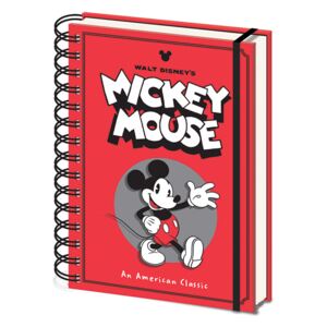 Mickey Mouse - Wave Jegyzetfüzet