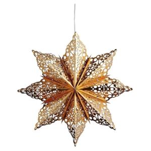 Markslöjd Markslöjd 703366 - Karácsonyi dekoráció MÄRTA E14/25W/230V csillag bronz 60cm ML0036