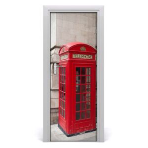 Ajtóposzter öntapadós London 75x205 cm