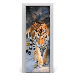 Ajtó tapéta Tigris 75x205 cm