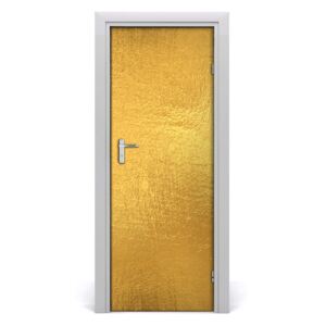 Poszter tapéta ajtóra Arany fólia háttér 75x205 cm