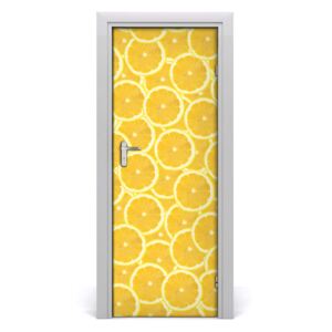 Fotótapéta ajtóra citrom 75x205 cm