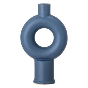 Dardo kék agyagkerámia váza, magasság 20 cm - Bloomingville