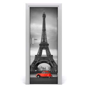 Ajtó tapéta Eiffel-torony 75x205 cm