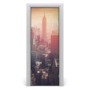 Poszter tapéta ajtóra New York Panorama 75x205 cm