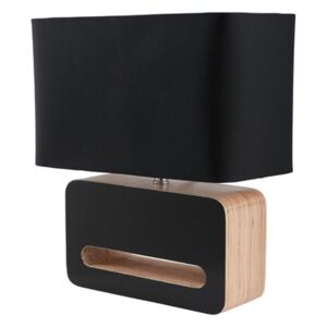 Wood fekete asztali lámpa - Zuiver