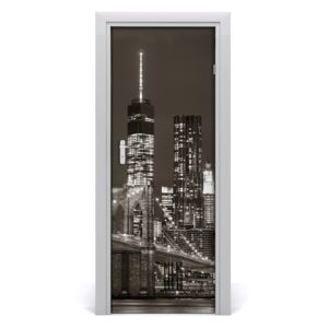 Ajtómatrica Manhattan New York City 75x205 cm