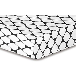 Rhombuses mikroszálas gumis lepedő, 100 x 200 cm - DecoKing