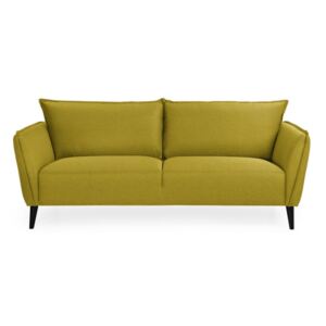 Retro sárga háromszemélyes kanapé - Scandic