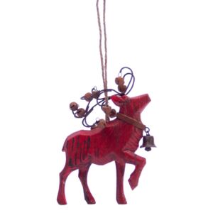 Red Deer lógó dekoráció - Antic Line