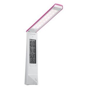 Panlux LED Multifunkciós asztali lámpa DAISY LED/1,6W/USB fehér -rózsaszín PX0292