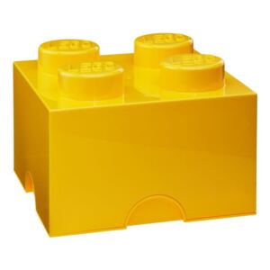 Sárga szögletes tárolódoboz - LEGO®