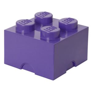 Lila négyszögletes tároló doboz - LEGO®