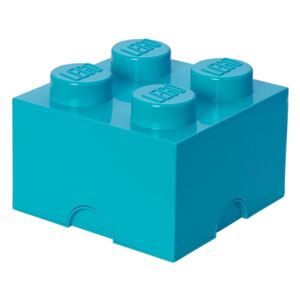 Azúrkék négyszögletes tárolódoboz - LEGO®