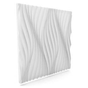 Kerma Design Dekoratív polisztirol falpanel, festhető (60x60 cm) - WIND szél