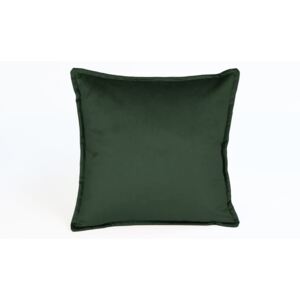 Sötétzöld párnahuzat, 45 x 45 cm - Velvet Atelier