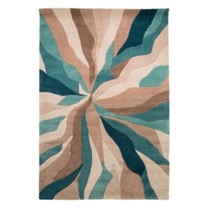 Splinter Teal szőnyeg, 160 x 220 cm - Flair Rugs