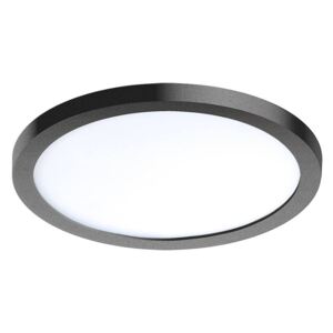 Azzardo Slim fürdőszobai mennyezeti lámpa, fekete, 4000K természetes fehér, beépített LED, 12W, 1000 lm, AZ-2843