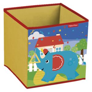 Arditex Játéktároló doboz Fisher Price - elefánt