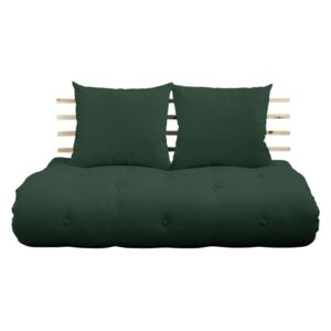 Shin Sano Natural Clear/Dark Green kinyitható kanapé - Karup Design