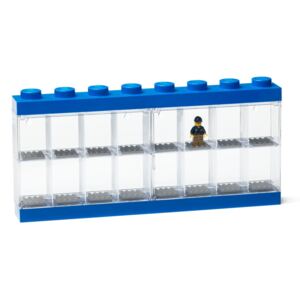 Kék, kisméretű tárolószekrény 16 db minifigurához - LEGO®