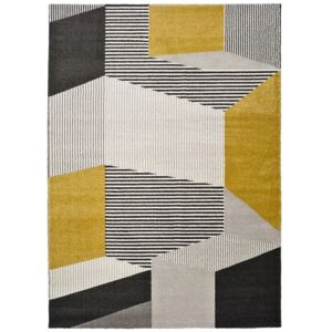 Elle sárga-szürke szőnyeg, 160 x 230 cm - Universal