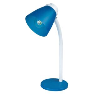 GLOBO 24807 | Julius-GL Globo asztali lámpa 30cm kapcsoló 1x E14 fehér, kék