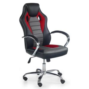 Irodai szék H2148 Fekete + piros + szürke
