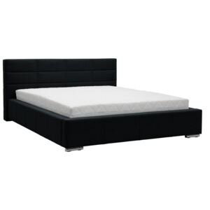 Reve fekete kétszemélyes ágy, 180 x 200 cm - Mazzini Beds
