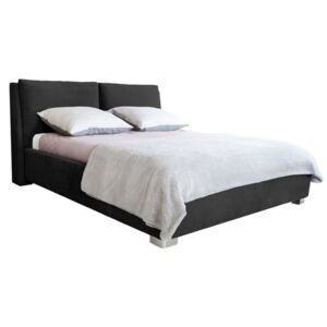 Vicky fekete kétszemélyes ágy, 180 x 200 cm - Mazzini Beds