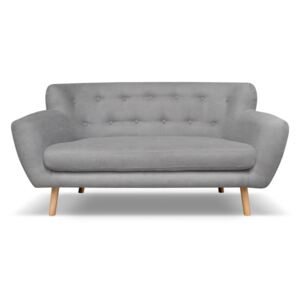 London világos szürke kétszemélyes kanapé - Cosmopolitan design