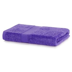 Bamby Purple sötétlila fürdőlepedő, 70 x 140 cm - DecoKing