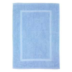 Serenity kék pamut fürdőszobai kilépő, 50 x 70 cm - Wenko
