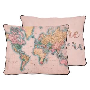 Pillow Map mikroszálas párnahuzat, 50 x 35 cm - Surdic