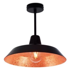 Cinco Basic mennyezeti lámpa fekete és réz színben - Bulb Attack