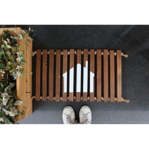 Woodie fa lábtörlő, 64 x 40 cm - Doormat