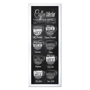 Modernpik Coffee Coll fali kép, 24 x 68 cm - Styler