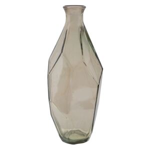 Ambra füstszürke újrahasznosított üveg váza, ⌀ 12 cm - Mauro Ferretti
