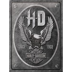 Nostalgic Art Fémtáblák: Harley-Davidson (Metal Eagle) - 40x30 cm