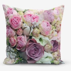 Roses pamutkeverék párnahuzat, 45 x 45 cm - Minimalist Cushion Covers