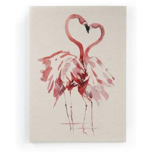 Flamingo vászonkép, 50 x 70 cm - Surdic