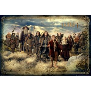 Plakát A hobbit: Váratlan utazás, (91,5 x 61 cm)