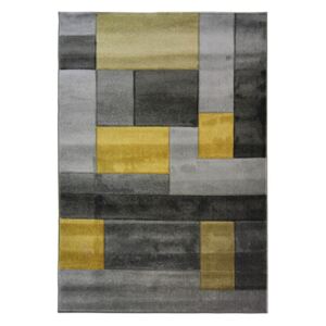 Cosmos Grey Ochre szőnyeg, 80 x 150 cm - Flair Rugs