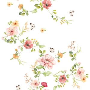 Floral Vintage tapéta, 50 x 280 cm - Dekornik
