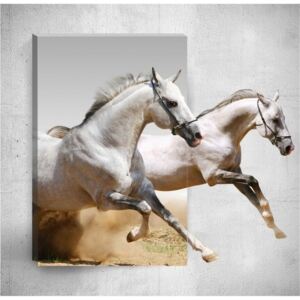 Horses 3D fali kép, 40 x 60 cm - Mosticx
