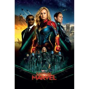 Plakát Captain Marvel - Epic, (61 x 91.5 cm)
